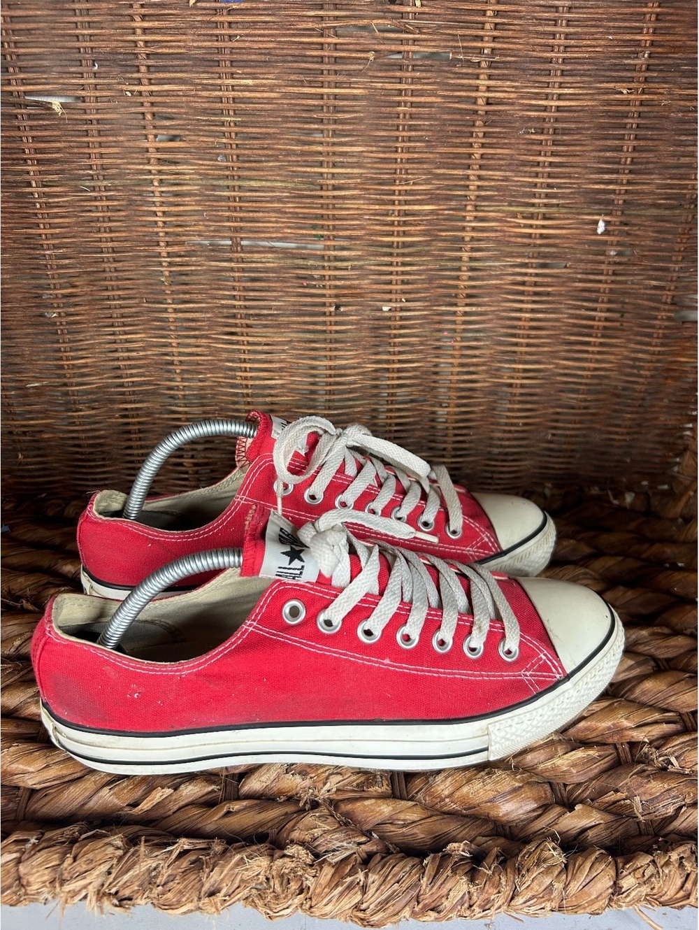 Converse Chuck Taylor All Star low top sneakers red